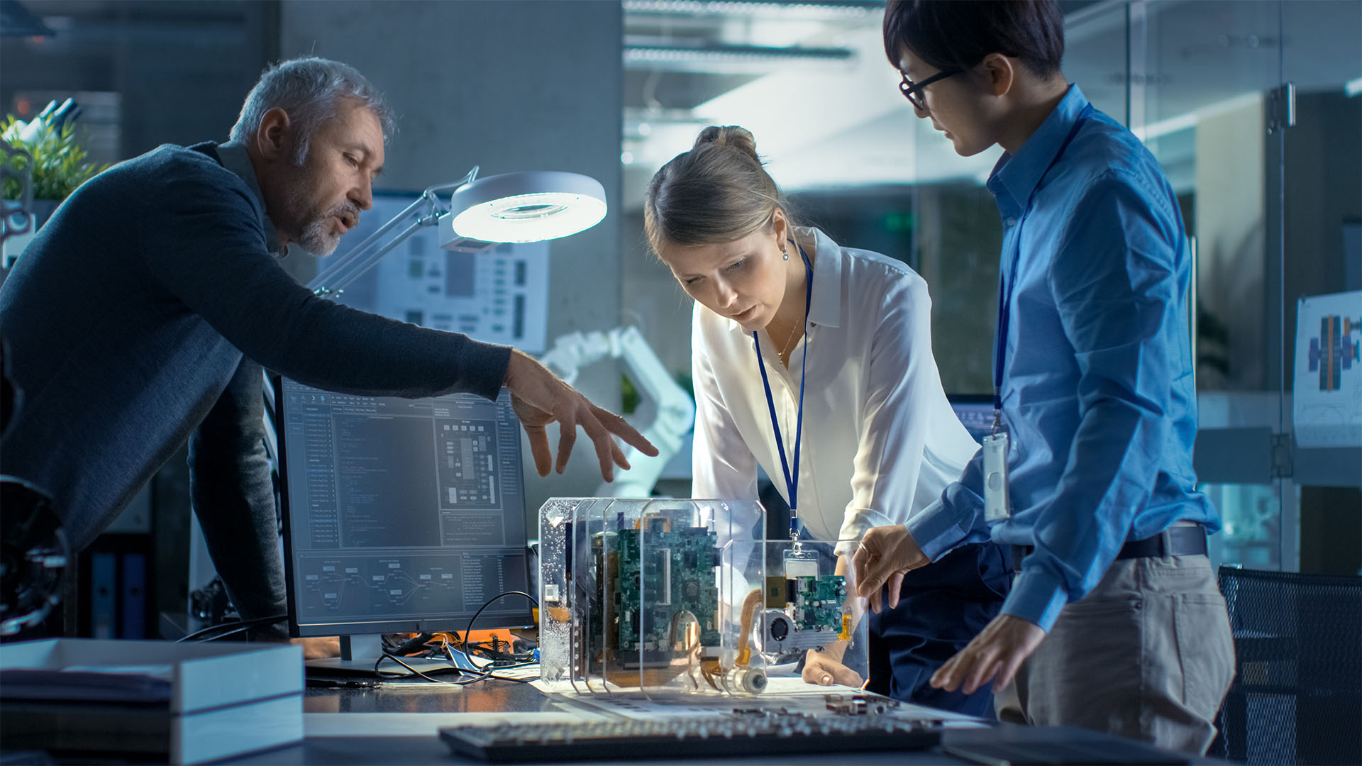 About us – open mindedness workers designing electric vehicle components