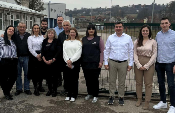 Retirement celebration in Serbia